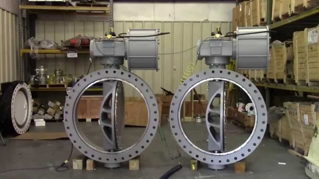 double offset butterfly valve